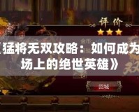 《猛將無雙攻略：如何成為戰(zhàn)場上的絕世英雄》