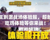 絕地求生刺激戰(zhàn)場體驗服，超越極限的吃雞體驗等你來戰(zhàn)！