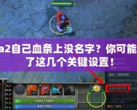 Dota2自己血條上沒名字？你可能錯過了這幾個關鍵設置！