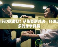 葉問3跟誰打？從傳奇到對決，打破想象的拳拳真情