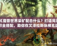 《魔獸世界采礦配合什么？打造完美職業(yè)搭配，助你在艾澤拉斯縱橫無阻》