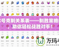 賽爾號克制關(guān)系表——制勝策略揭秘，助你輕松戰(zhàn)勝對手！