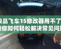 極品飛車15修改器用不了？教你如何輕松解決常見(jiàn)問(wèn)題！