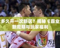 霸業(yè)多久開一次新區(qū)？揭秘《霸業(yè)》更新周期與玩家福利