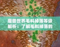 魔獸世界毛料掉落等級(jí)解析：了解毛料掉落的關(guān)鍵技巧