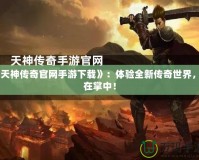 《天神傳奇官網(wǎng)手游下載》：體驗(yàn)全新傳奇世界，盡在掌中！