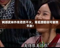 網(wǎng)游武林外傳忽然不火，背后原因你可能想不到！