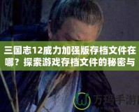 三國(guó)志12威力加強(qiáng)版存檔文件在哪？探索游戲存檔文件的秘密與管理技巧！