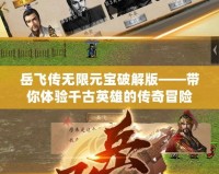 岳飛傳無(wú)限元寶破解版——帶你體驗(yàn)千古英雄的傳奇冒險(xiǎn)