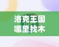 洛克王國(guó)哪里找木靈石？探索最全攻略！