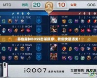 暮色森林BOSS擊殺順序，教你快速通關(guān)！