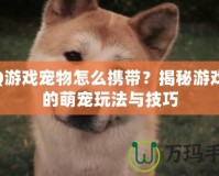 QQ游戲?qū)櫸镌趺磾y帶？揭秘游戲中的萌寵玩法與技巧