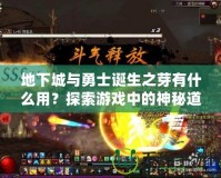 地下城與勇士誕生之芽有什么用？探索游戲中的神秘道具
