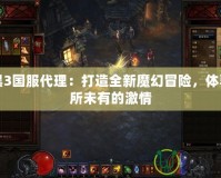 暗黑3國服代理：打造全新魔幻冒險，體驗(yàn)前所未有的激情