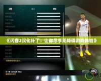 《閃客2漢化補?。鹤屇惚M享無障礙游戲體驗》