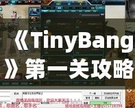 《TinyBang》第一關(guān)攻略：從迷霧中找到線索，開啟你的冒險(xiǎn)之旅！