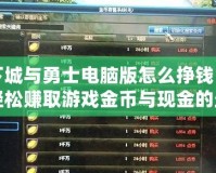 地下城與勇士電腦版怎么掙錢？揭秘輕松賺取游戲金幣與現(xiàn)金的最佳方法！