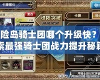 冒險(xiǎn)島騎士團(tuán)哪個(gè)升級(jí)快？探索最強(qiáng)騎士團(tuán)戰(zhàn)力提升秘籍！