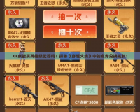 CF點能買英雄級武器嗎？探秘《穿越火線》中的點券兌換機制！