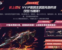 CF版本更新補(bǔ)償，超值福利來襲！讓你暢享更好游戲體驗(yàn)！