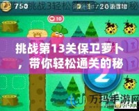 挑戰(zhàn)第13關(guān)保衛(wèi)蘿卜，帶你輕松通關(guān)的秘密技巧！