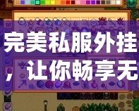 完美私服外掛，讓你暢享無與倫比的游戲體驗！