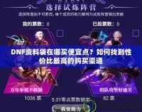 DNF資料袋在哪買便宜點(diǎn)？如何找到性價(jià)比最高的購買渠道