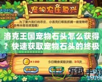 洛克王國(guó)寵物石頭怎么獲得？快速獲取寵物石頭的終極攻略！