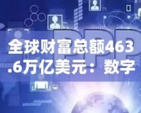 全球財富總額463.6萬億美元：數(shù)字背后隱藏的財富機遇