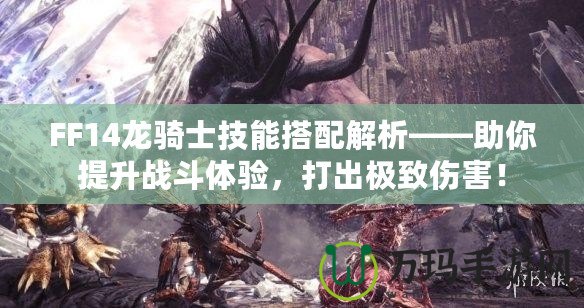 FF14龍騎士技能搭配解析——助你提升戰(zhàn)斗體驗，打出極致傷害！