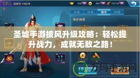 圣墟手游披風升級攻略：輕松提升戰(zhàn)力，成就無敵之路！