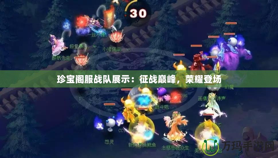 珍寶閣服戰(zhàn)隊展示：征戰(zhàn)巔峰，榮耀登場