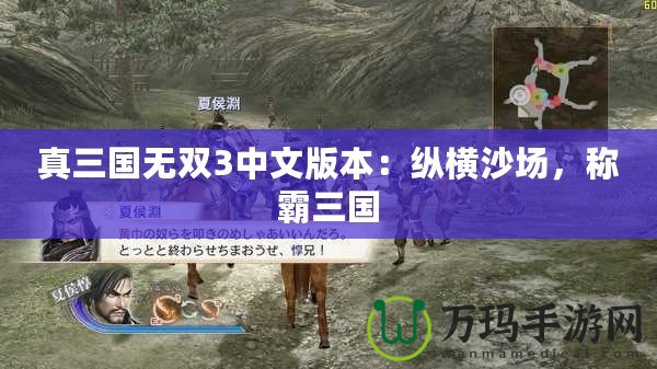 真三國(guó)無(wú)雙3中文版本：縱橫沙場(chǎng)，稱霸三國(guó)
