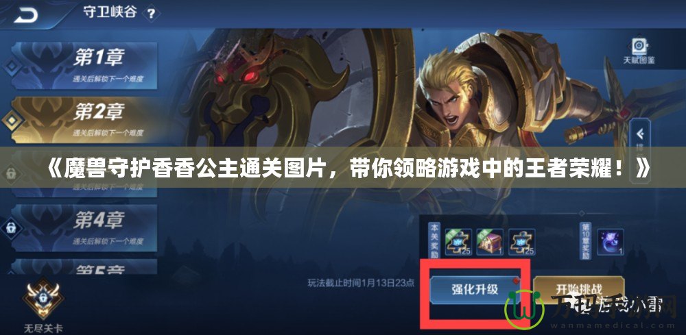 《魔獸守護香香公主通關圖片，帶你領略游戲中的王者榮耀！》