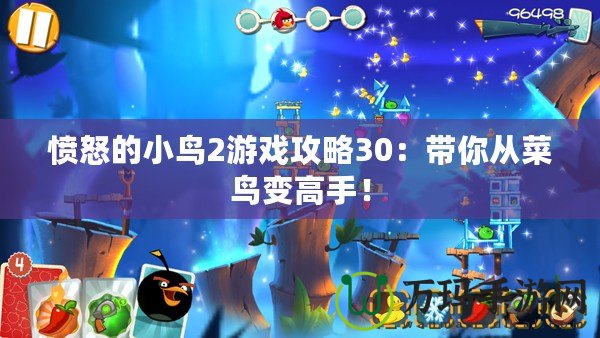 憤怒的小鳥2游戲攻略30：帶你從菜鳥變高手！