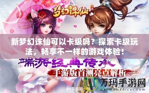 新夢幻誅仙可以卡級嗎？探索卡級玩法，暢享不一樣的游戲體驗！