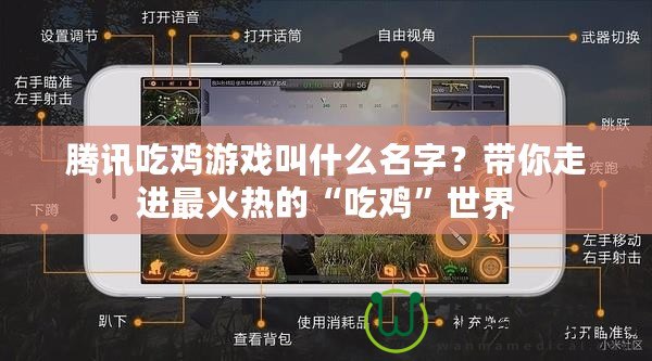 騰訊吃雞游戲叫什么名字？帶你走進最火熱的“吃雞”世界