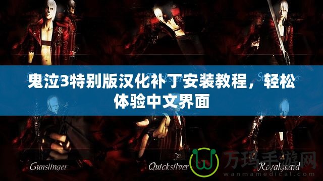 鬼泣3特別版漢化補(bǔ)丁安裝教程，輕松體驗(yàn)中文界面