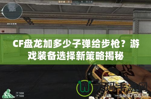 CF盤龍加多少子彈給步槍？游戲裝備選擇新策略揭秘