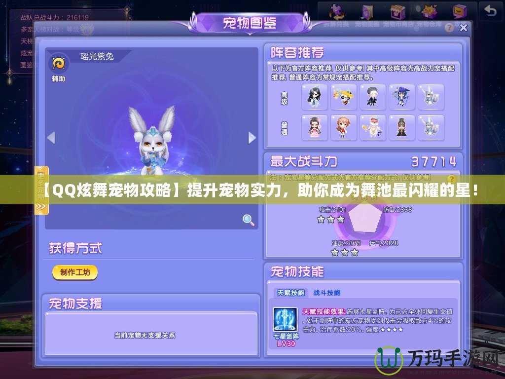 【QQ炫舞寵物攻略】提升寵物實(shí)力，助你成為舞池最閃耀的星！