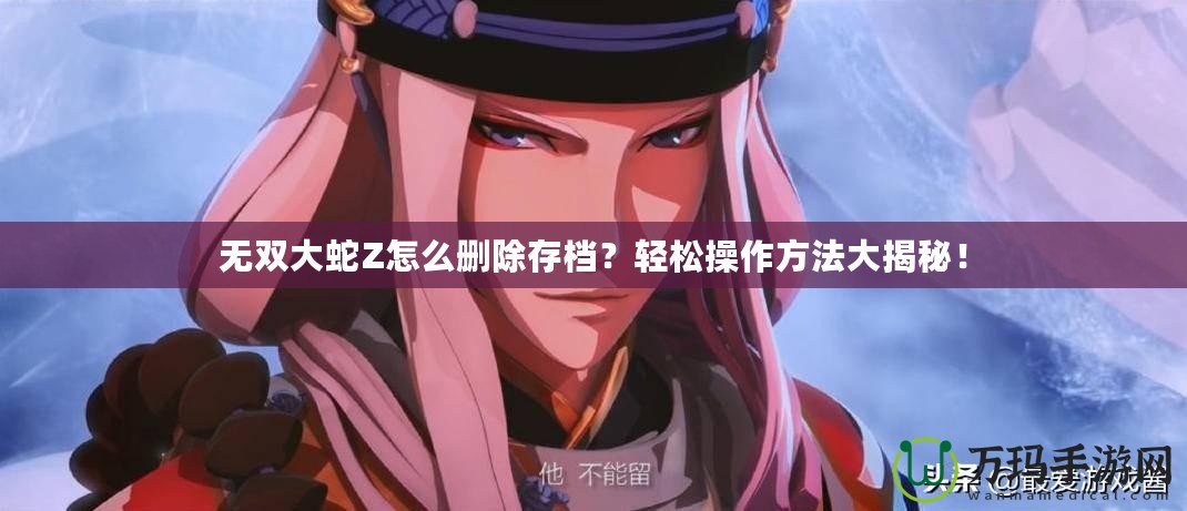 無雙大蛇Z怎么刪除存檔？輕松操作方法大揭秘！