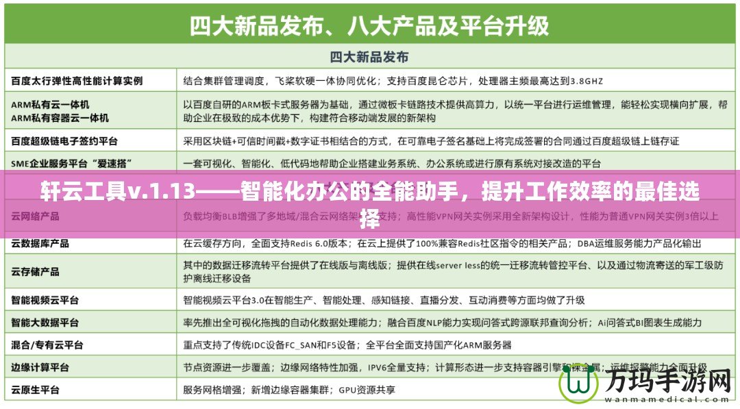 軒云工具v.1.13——智能化辦公的全能助手，提升工作效率的最佳選擇