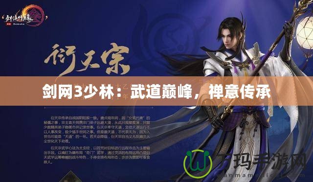劍網(wǎng)3少林：武道巔峰，禪意傳承