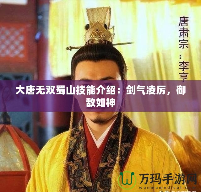 大唐無雙蜀山技能介紹：劍氣凌厲，御敵如神