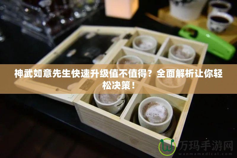 神武如意先生快速升級值不值得？全面解析讓你輕松決策！