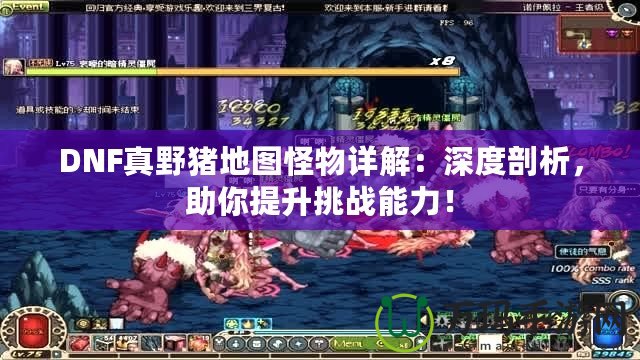DNF真野豬地圖怪物詳解：深度剖析，助你提升挑戰(zhàn)能力！