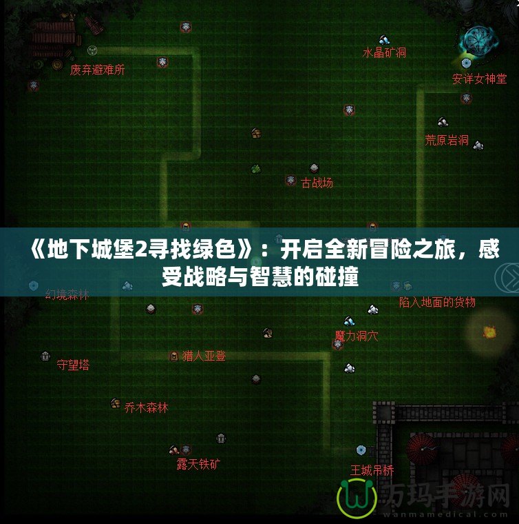 《地下城堡2尋找綠色》：開啟全新冒險之旅，感受戰(zhàn)略與智慧的碰撞