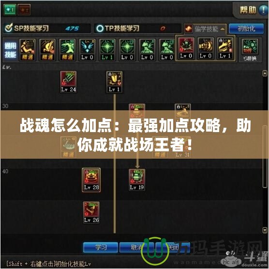 戰(zhàn)魂怎么加點：最強加點攻略，助你成就戰(zhàn)場王者！