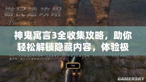 神鬼寓言3全收集攻略，助你輕松解鎖隱藏內(nèi)容，體驗(yàn)極致游戲樂趣