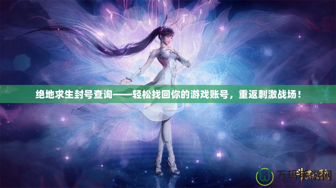 絕地求生封號查詢——輕松找回你的游戲賬號，重返刺激戰(zhàn)場！